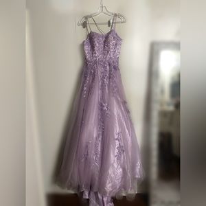 Lilac Prom Dress